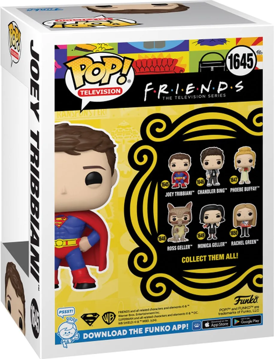 Funko Friends Joey Tribbiani Pop! - Multicolor