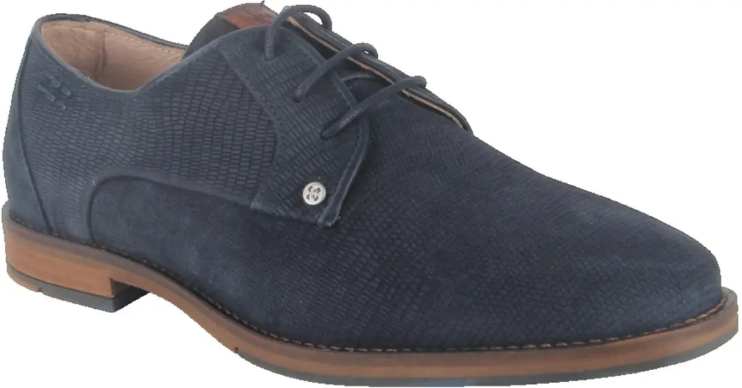 Berkelmans 2620084466 heren veterschoenen gekleed maat 44 blauw