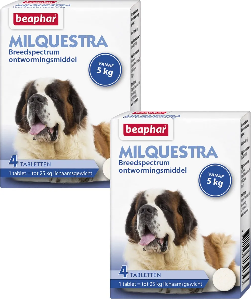 Beaphar Milquestra Hond Rund 20 Stuks
