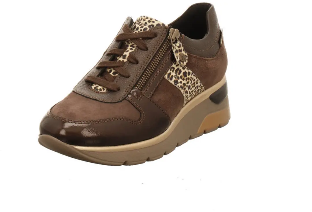 Mephisto dames sneakers bruin maat 37.5