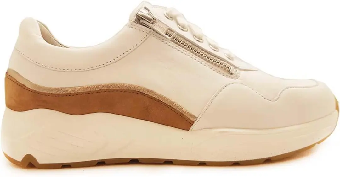 Witte Solidus Veterschoenen