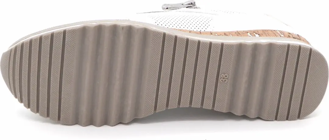 Marco Tozzi Sneakers Laag Dames - Wit - afbeelding 6 van 6
