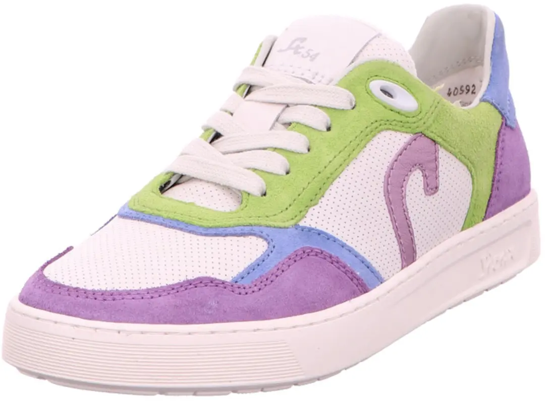 Sioux dames veterschoenen lila maat 38