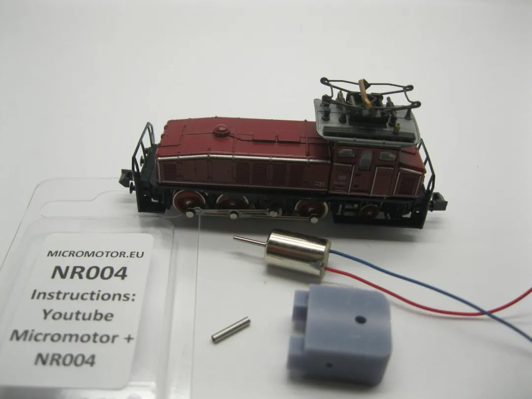 Roco micromotor NR004 Ombouwset BR 160/E 60 - Schaal N - 4 Kleuren