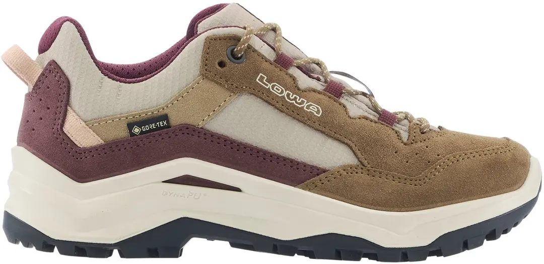 LOWA dames veterschoenen oranje maat 40.5