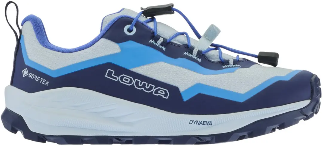 LOWA unisex veterschoenen blauw maat 38