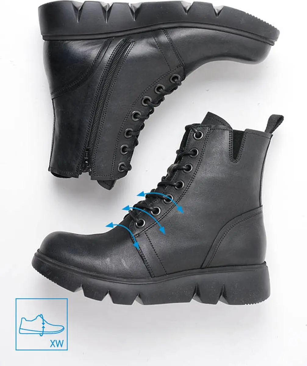 Wolky Hope XW Softy Wax Veterboots - Dames - Zwart - Maat 38 - afbeelding 6 van 6