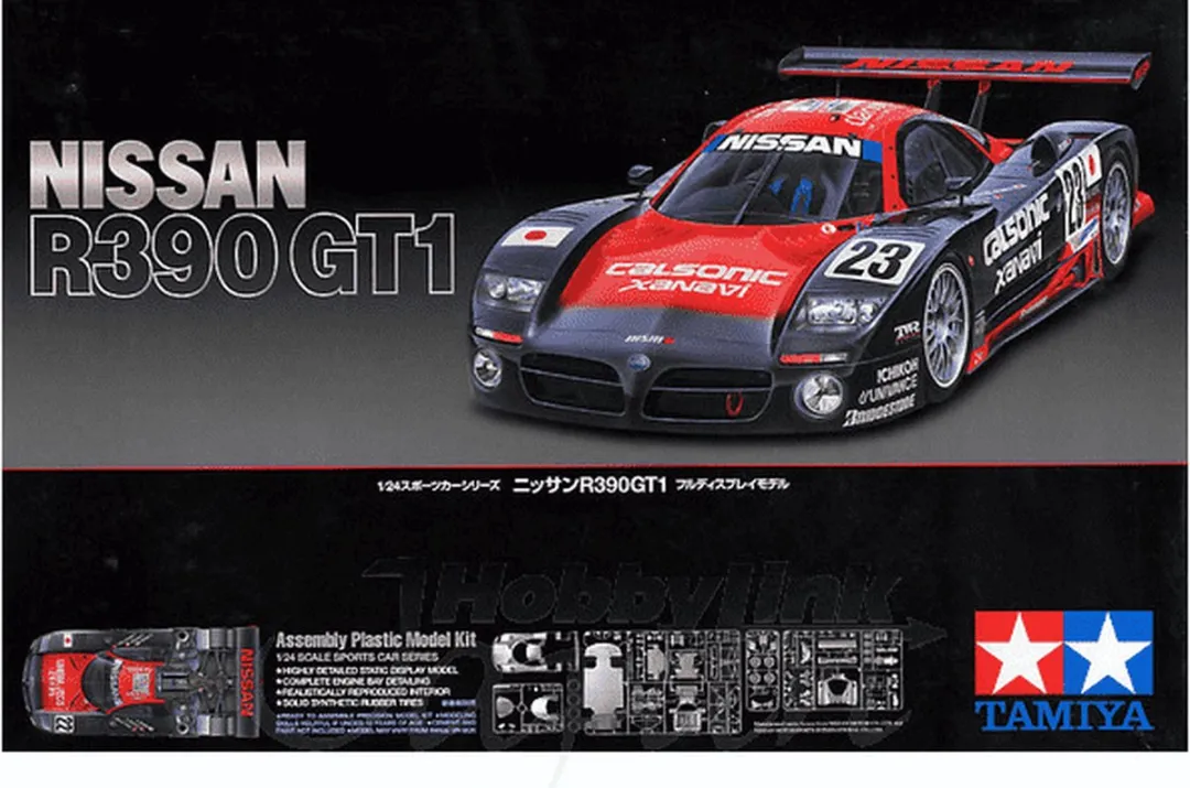 Tamiya 24192 Nissan R390 GT1 Modelbouwpakket