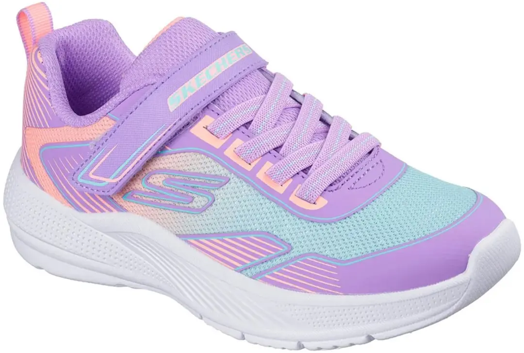 Skechers Microspec Advance Oasis Point Schoenen Paars EU 27 1/2 Kinderen