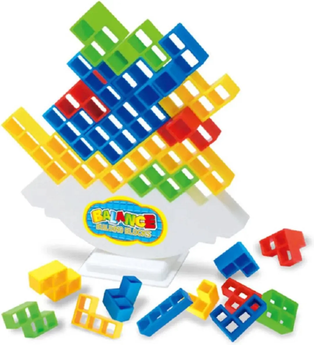 Tetra Tower Balansspel 48-delig - 3D Bouwpuzzel