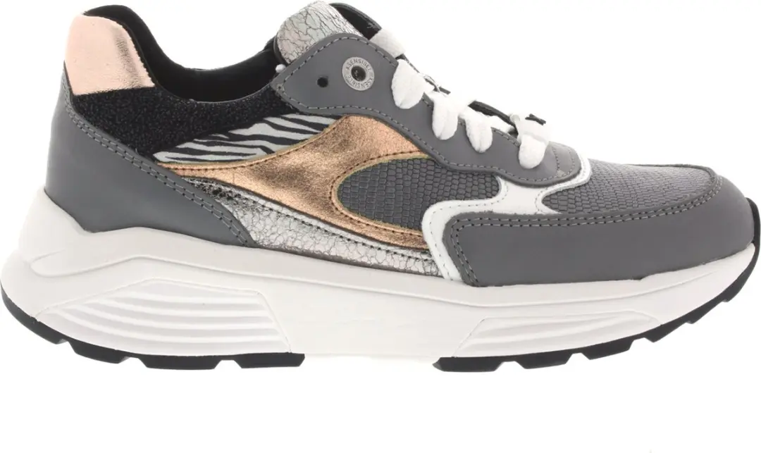 Dames Veterschoenen Xsensible Ponte Vecchio Grey Limited Grijs