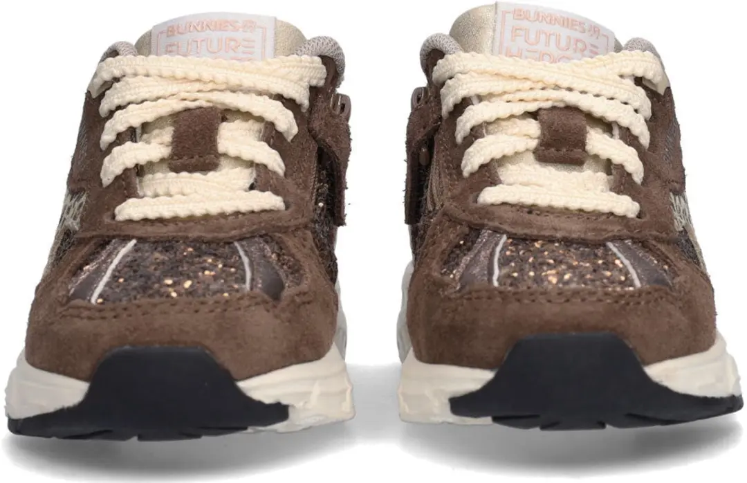 BunniesJR Daan Dash Meisjes Sneakers - Bruin - afbeelding 3 van 6