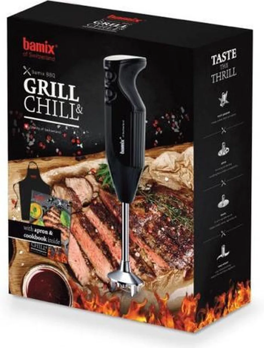 Bamix Grill & Chill Staafmixer 200W - 0,4L - 400 Bekerset