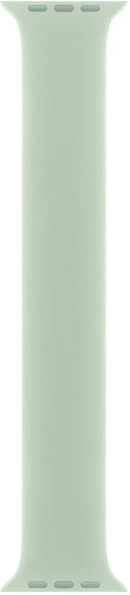Apple Siliconen Solobandje 38-42mm - Maat 5 - Mineral Green