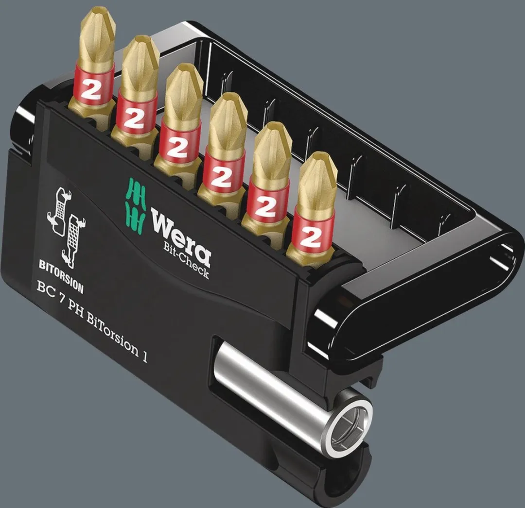 Wera 05056291001 Bit-Check 7-delige PH BiTorsion 1 - afbeelding 6 van 6