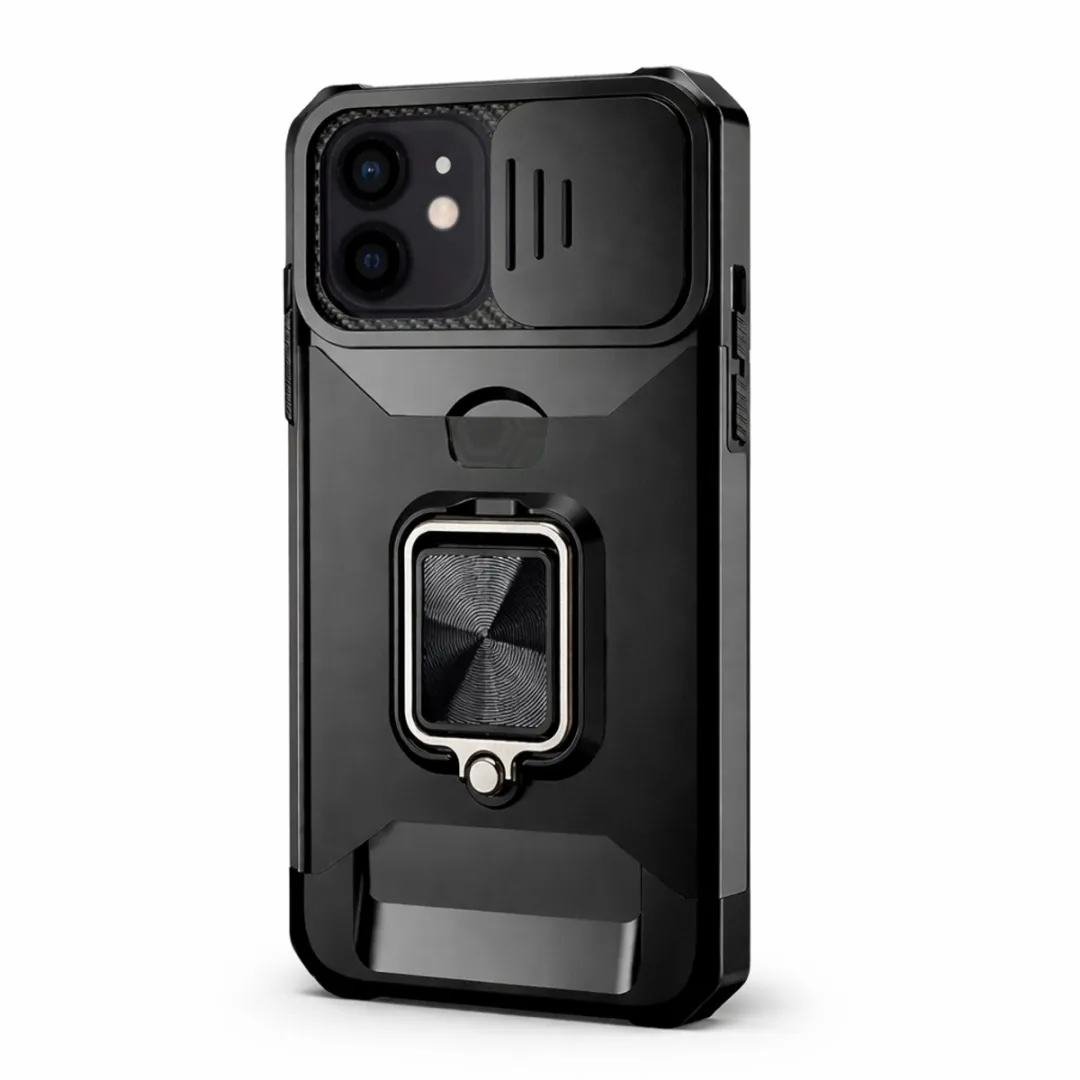 NUVEX iPhone 12 Hoesje Zwart