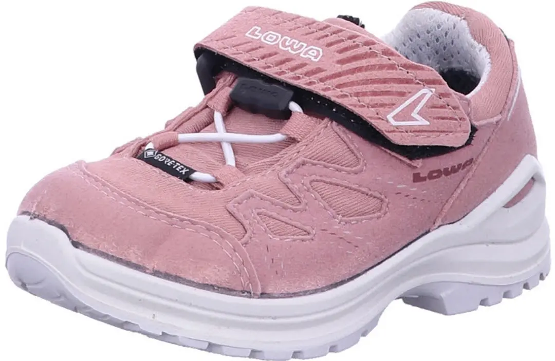 LOWA unisex veterschoenen roze maat 34