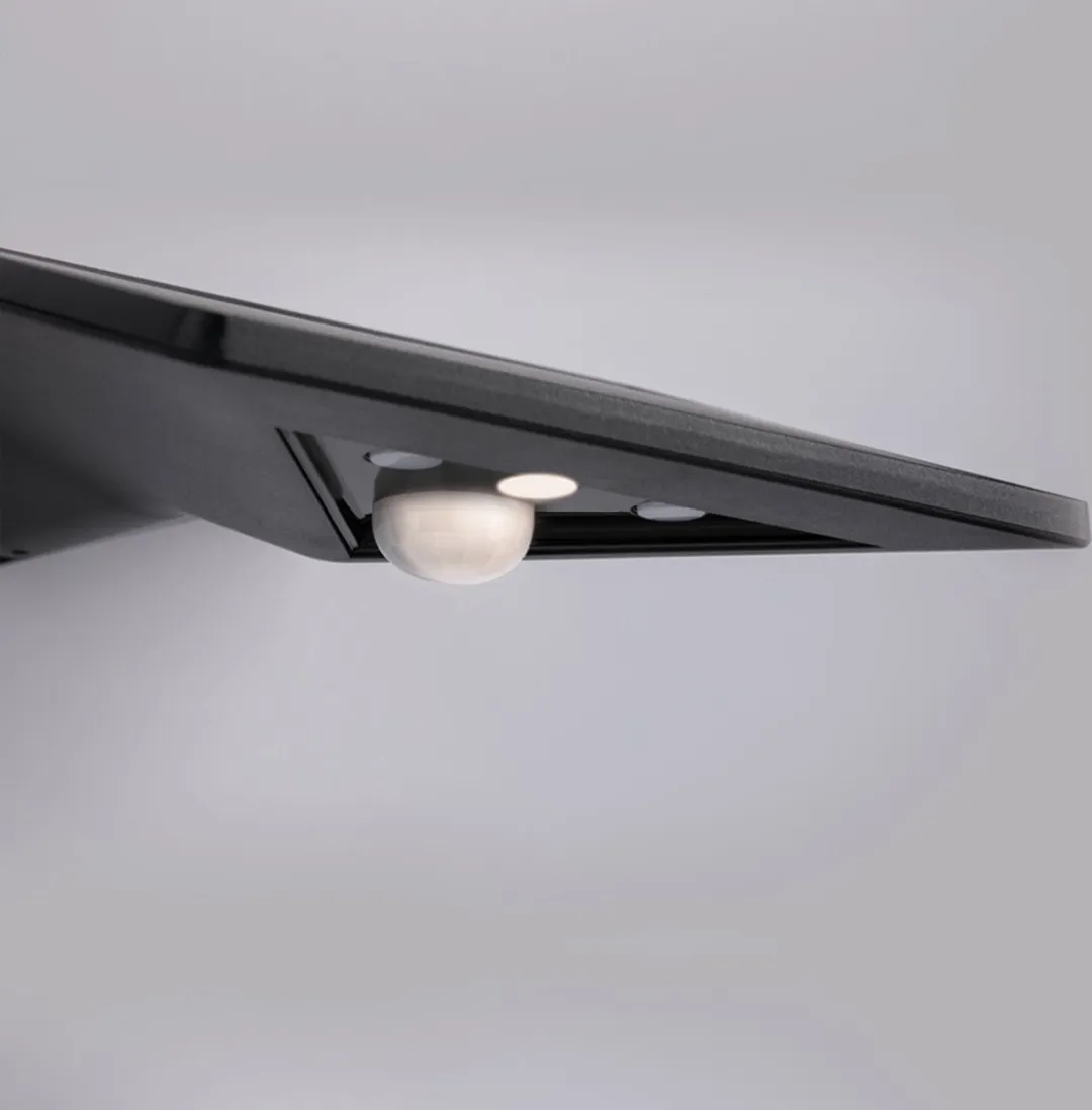 Paulmann Yoko Solar LED Huisnummerverlichting - Schemergestuurd Bewegingsmelder IP44 - 3000K - Antraciet