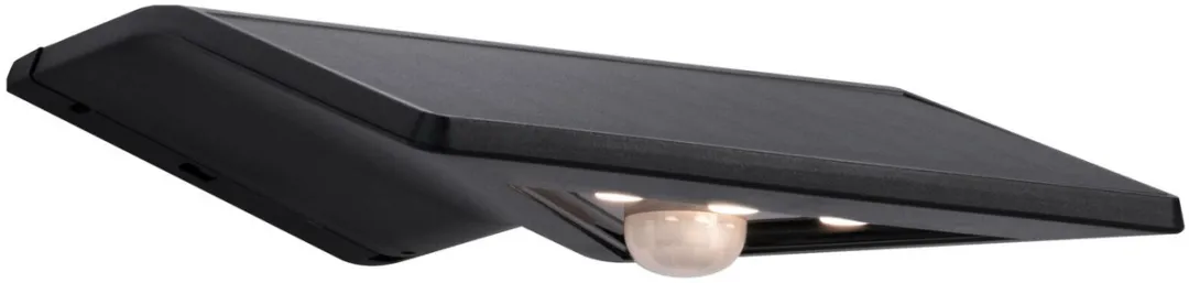 Paulmann Yoko Solar LED Huisnummerverlichting - Schemergestuurd Bewegingsmelder IP44 - 3000K - Antraciet