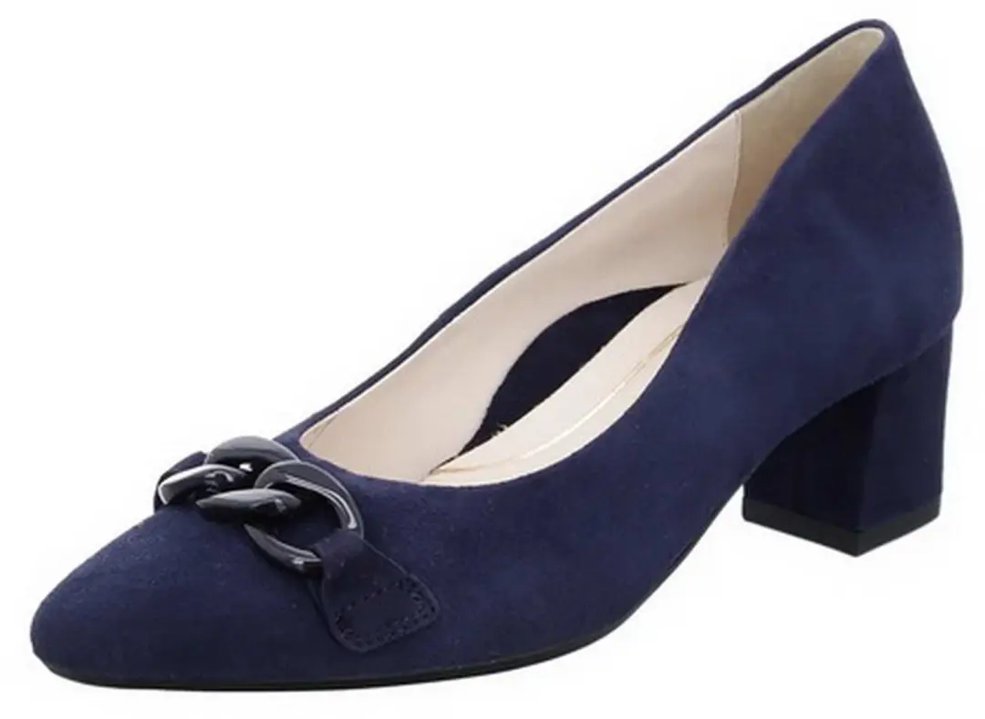 ara unisex veterschoenen donkerblauw maat 37
