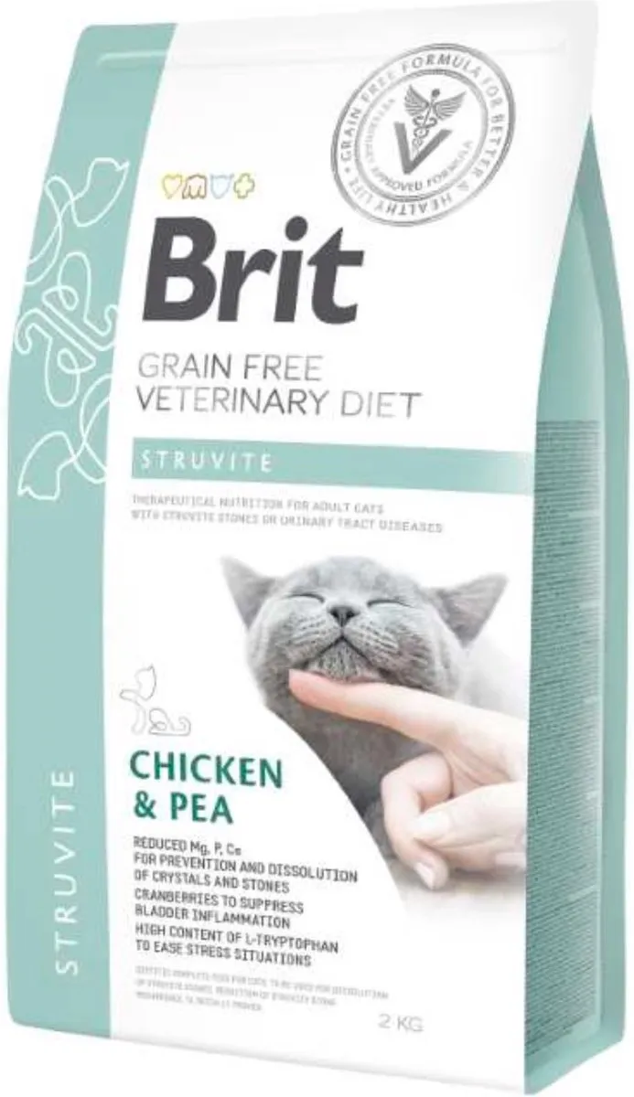 Brit Veterinary Diet Kat Grain Free Struvite 5kg