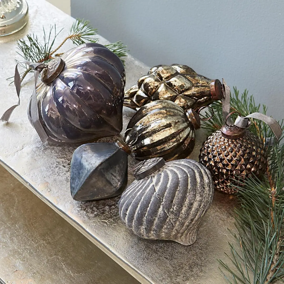 Loberon Alva Kerstversiering Set van 6