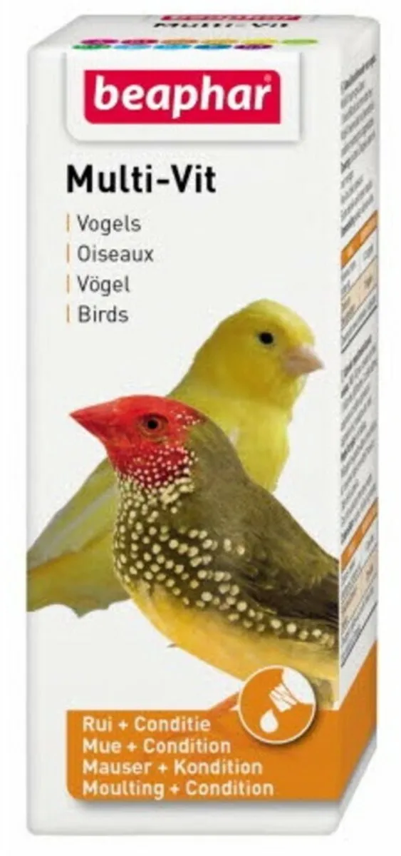 Beaphar Multi-Vitamine Vogels 6x50ml