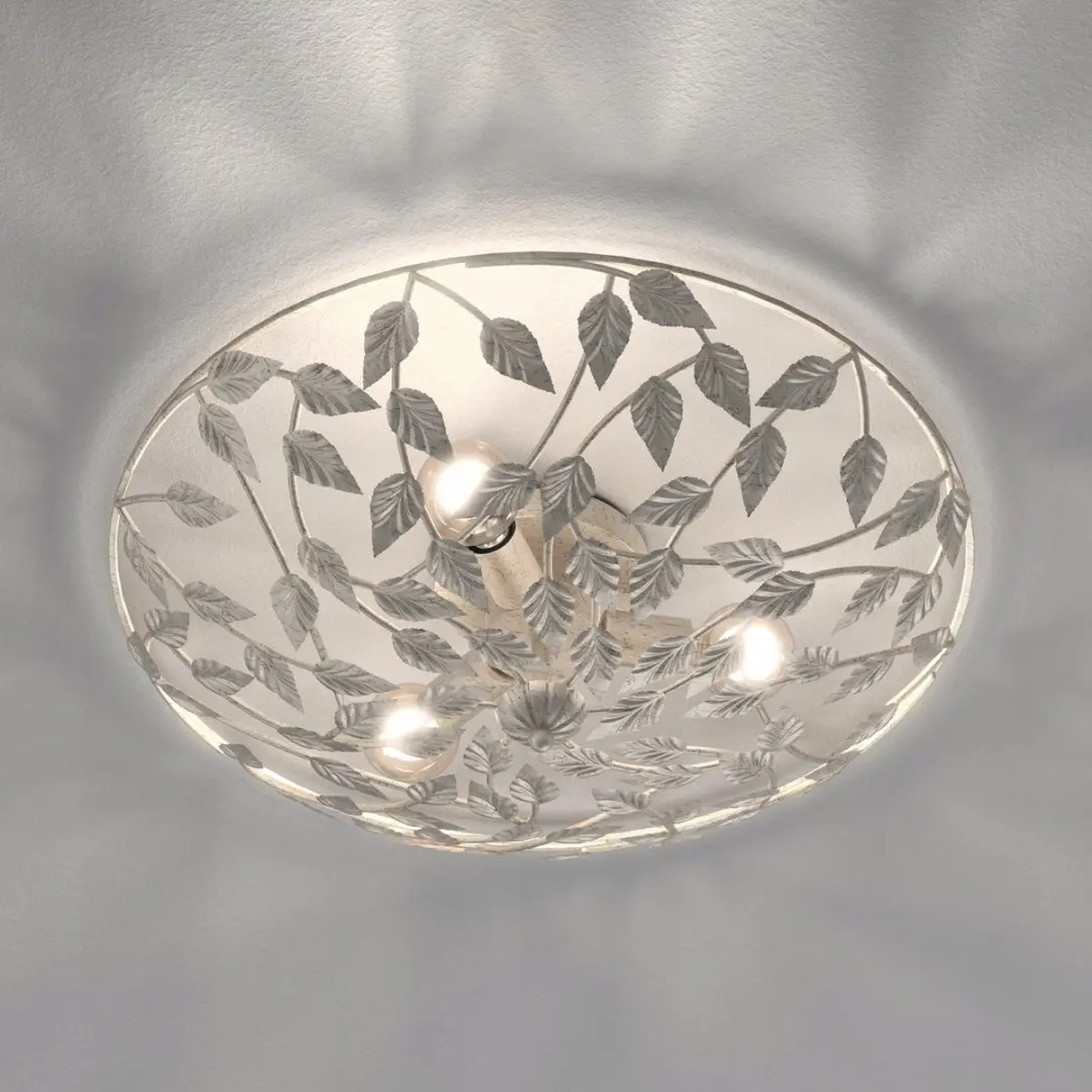 Arion Plafondlamp - 3xE27 - Ø63cm - Goud - afbeelding 2 van 3