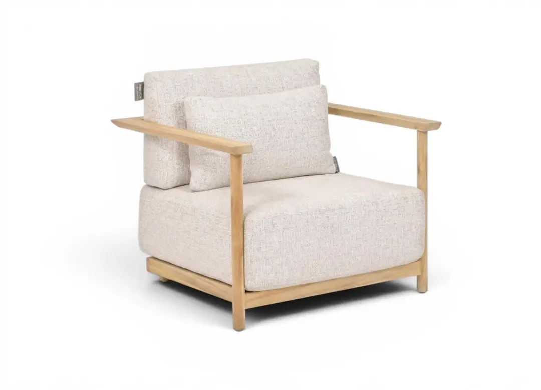 Apple Bee St. Lucia Teak Loungestoel