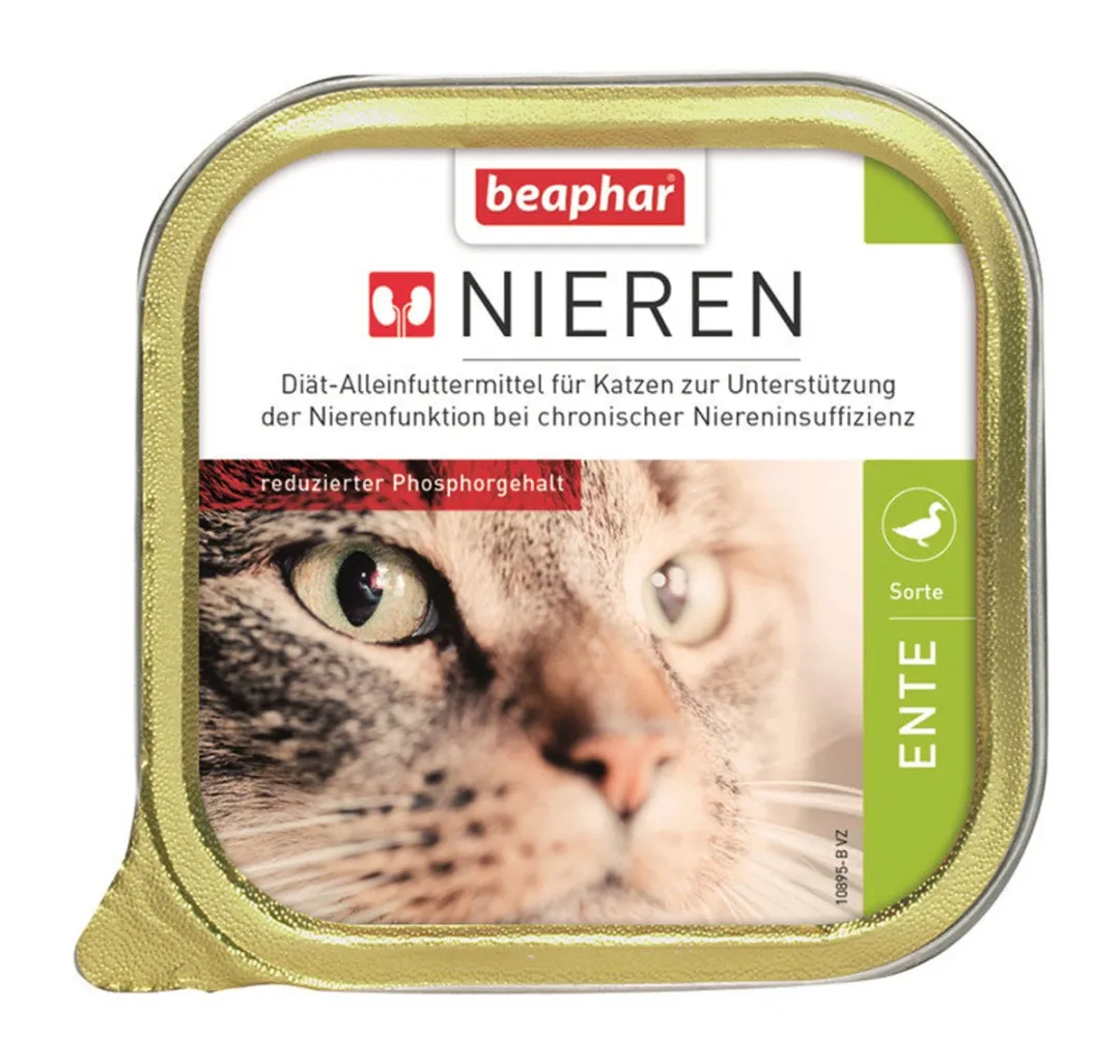 Beaphar Nierdieet Kattenvoer Eend