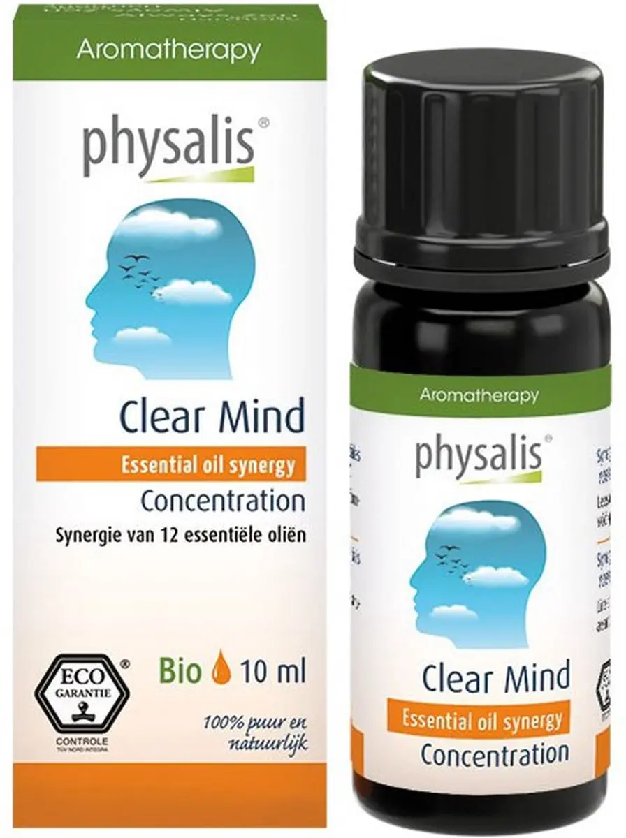 Physalis Synergie Clear Mind Bio Essentiële Olie