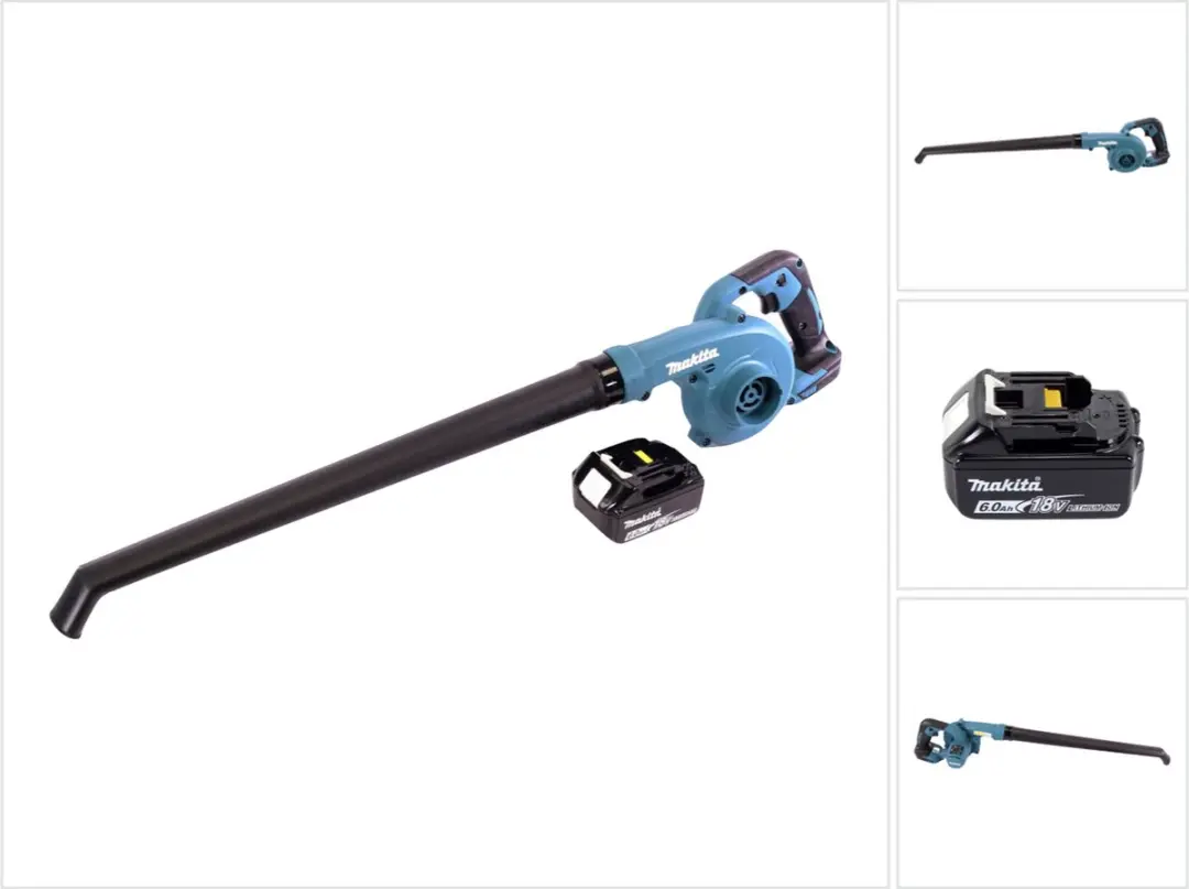 Makita DUB 186 G1 accu bladblazer 18 V + 1x accu 6,0 Ah