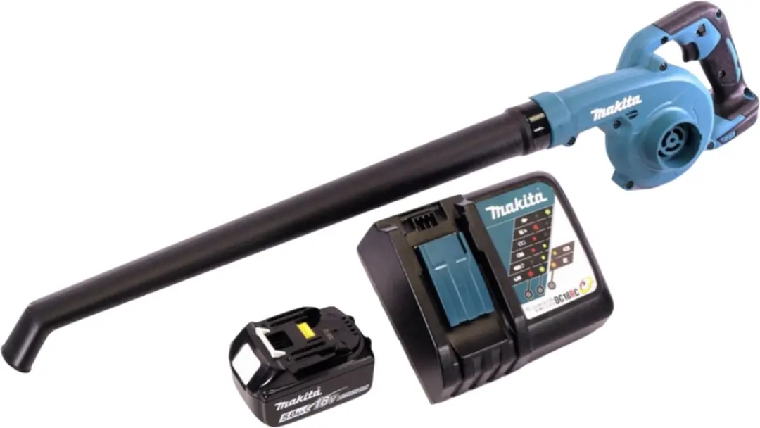 Makita DUB186RT1 Accubladblazer 18V - 5.0Ah - afbeelding 3 van 5