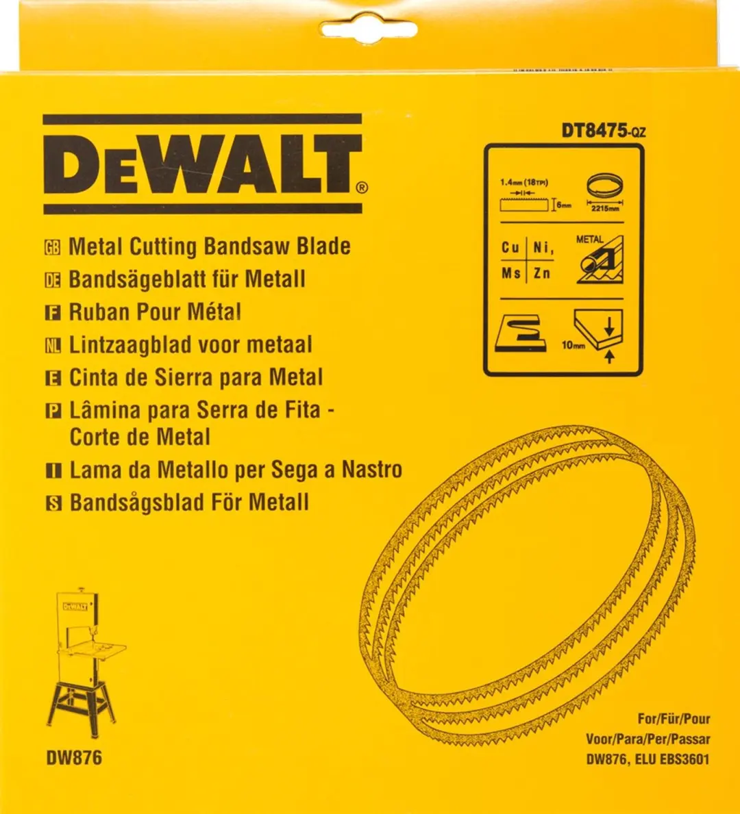 DeWalt DT8475-QZ Lintzaagblad