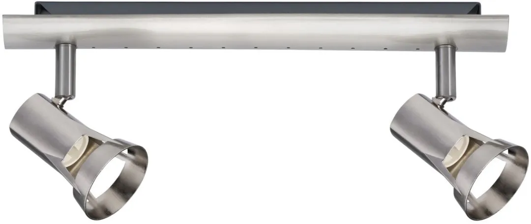 Paulmann Spotlight Teja GU10 2x10W - Nikkel gesatineerd