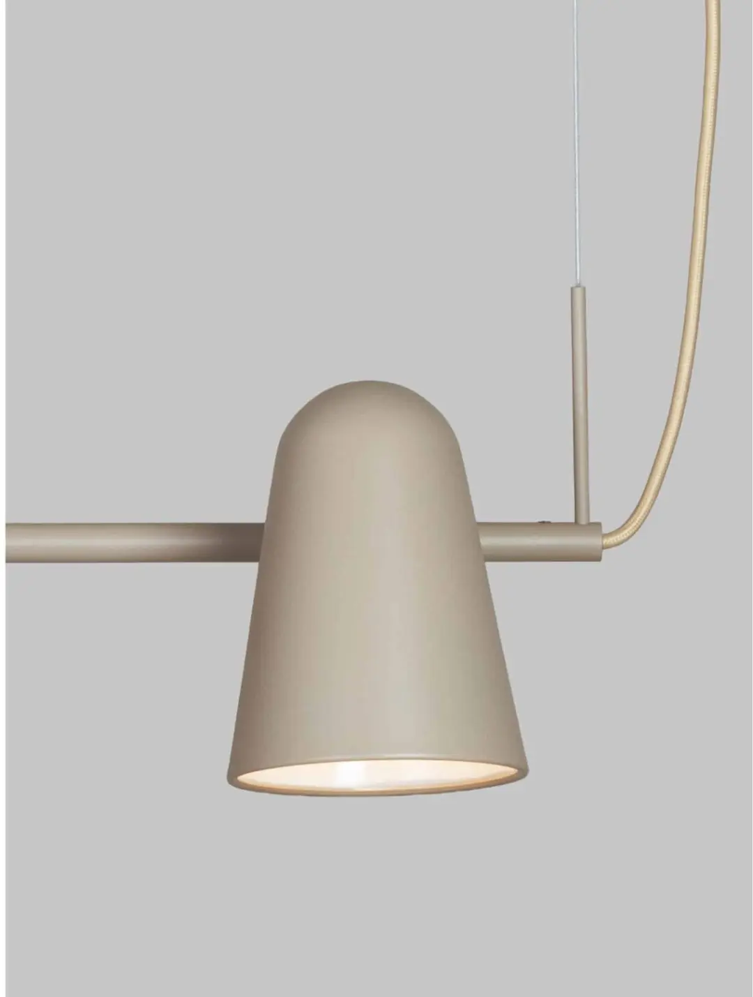 It's about RoMi Hanglamp Salamanca - 3 lichtpunten - Zand - afbeelding 5 van 6