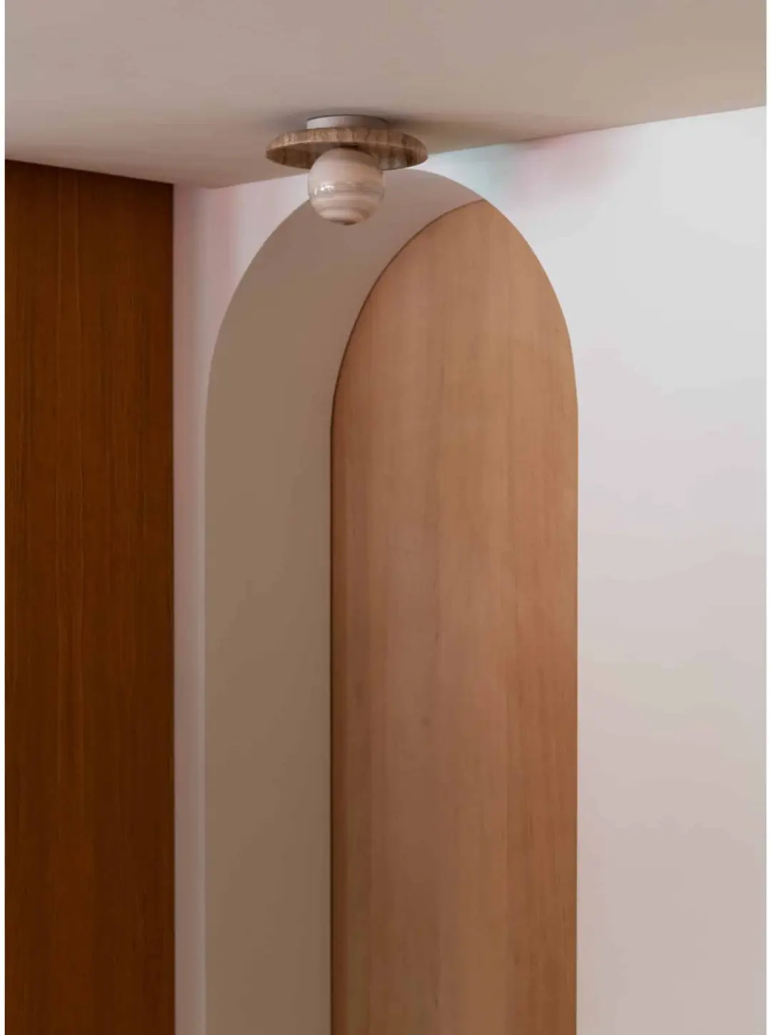 it's about RoMi Tivoli Plafonniere - Zand - Ø25cm - afbeelding 6 van 6