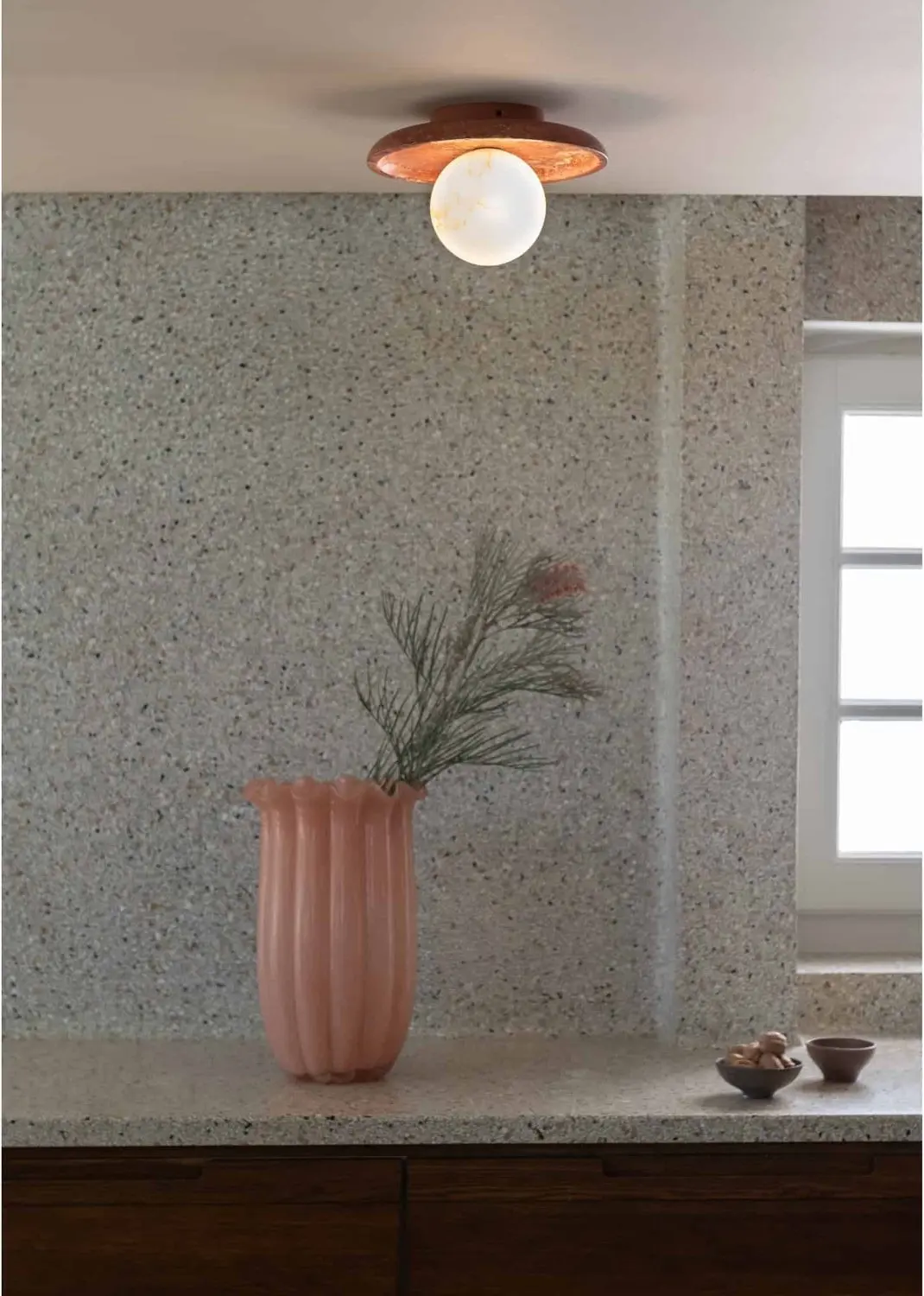 it's about RoMi Tivoli Terra Plafonniere - Ø25cm - 10W - afbeelding 5 van 6