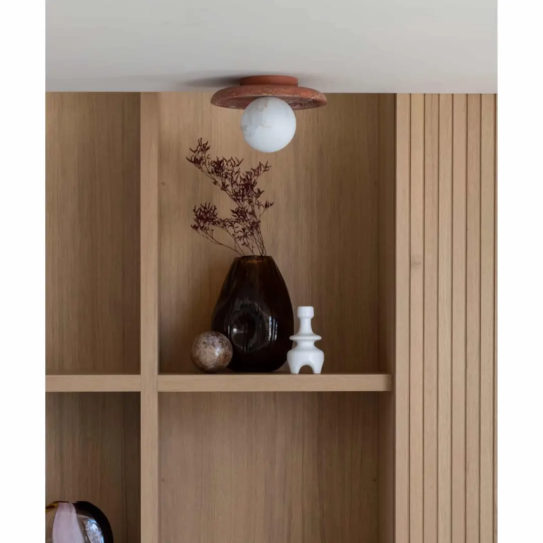 it's about RoMi Tivoli Terra Plafonniere - Ø25cm - 10W - afbeelding 4 van 6