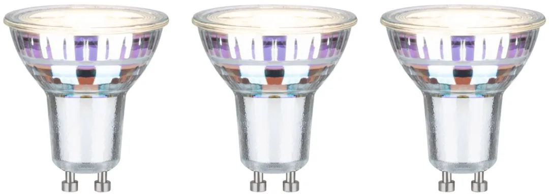 Paulmann Eco-Line LED Reflector GU10 Set - 3x2,5W 3000K - 3 Stuks