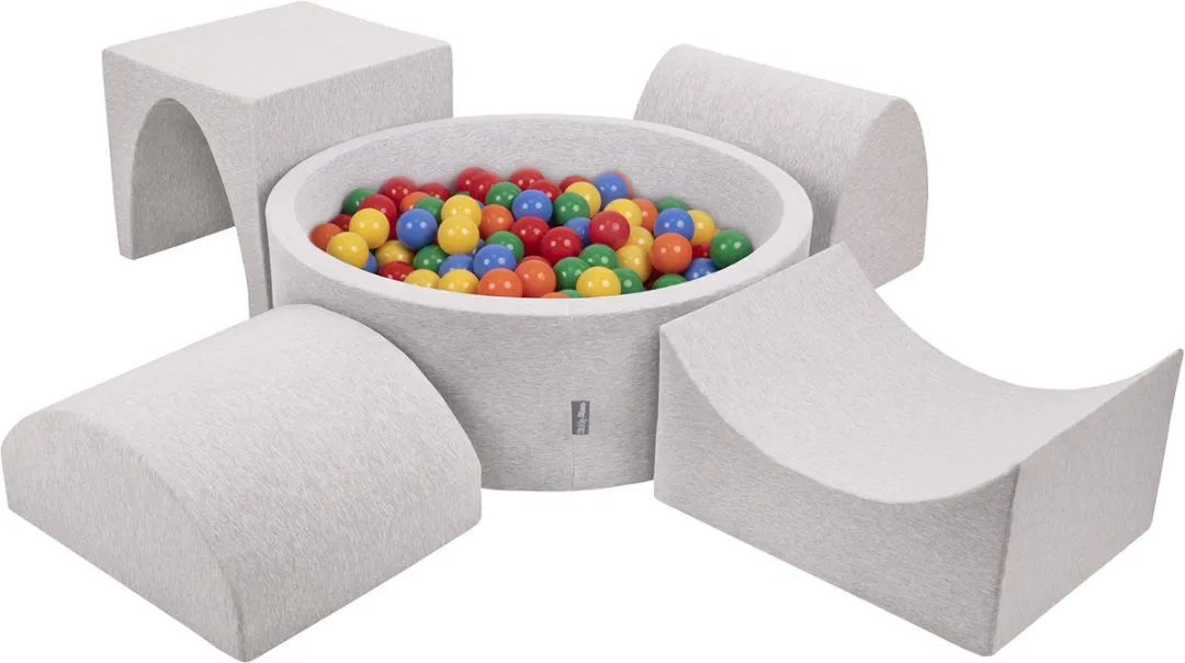 KiddyMoon Schuimspeelplaats Ballenbad 300 Ballen - 300 Stuks Multicolor