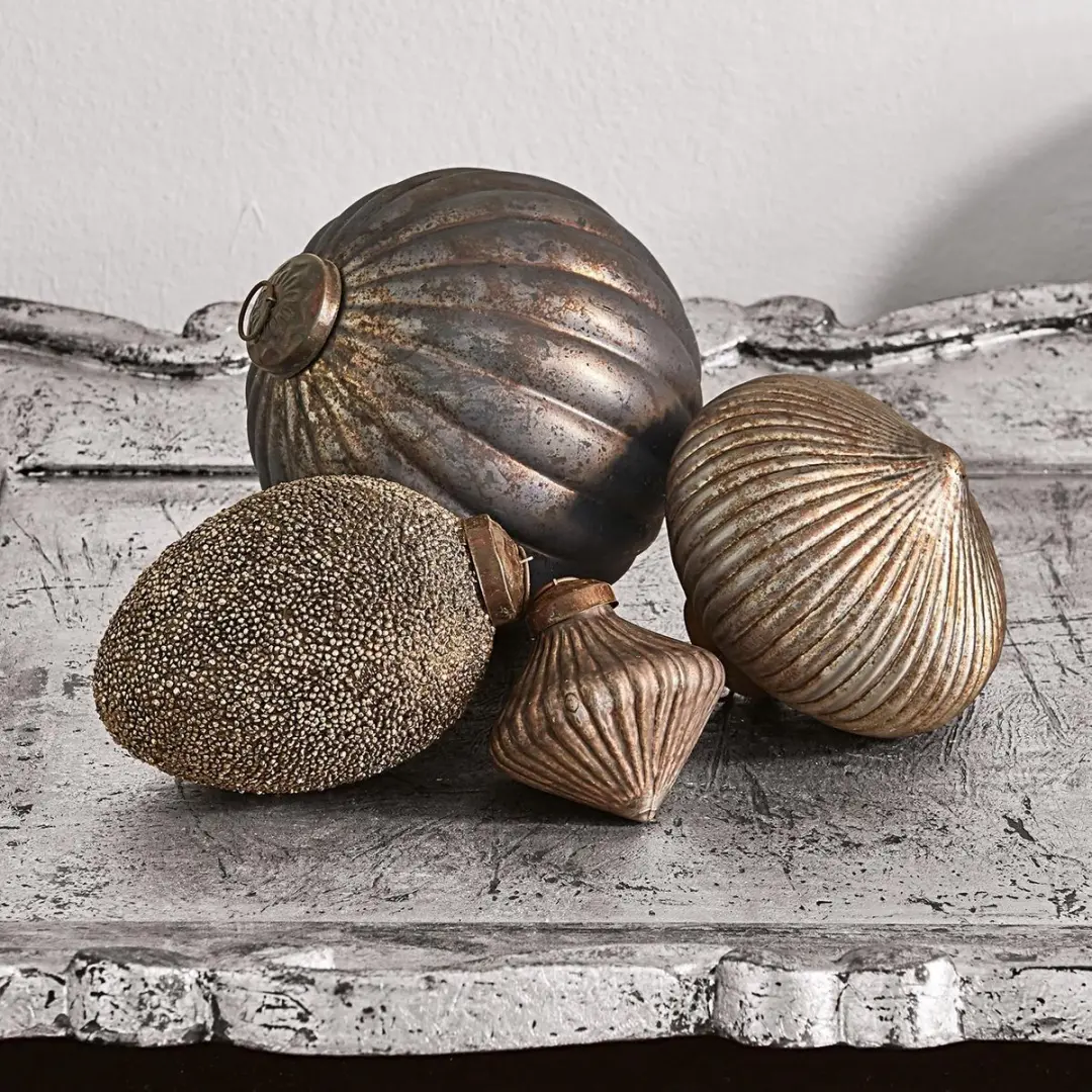 Loberon Janine Kerstversiering set van 4