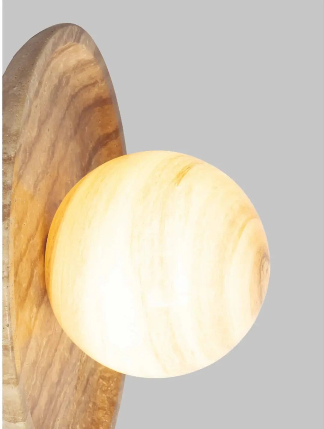 RoMi Tivoli Wandlamp 10W - Ø25cm - Zand - afbeelding 4 van 6