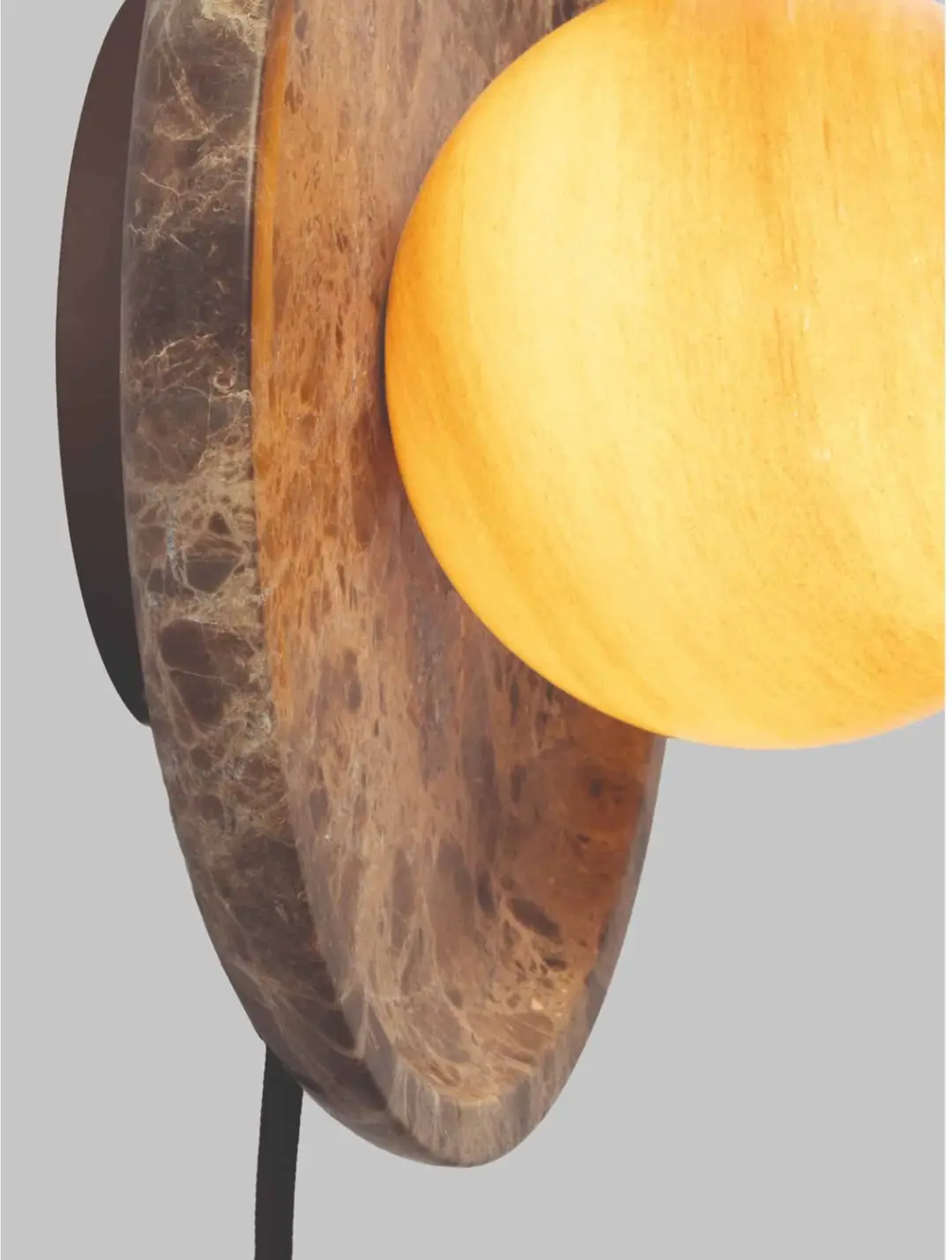 it's about RoMi Wandlamp Tivoli 10W - Bruin - afbeelding 6 van 6
