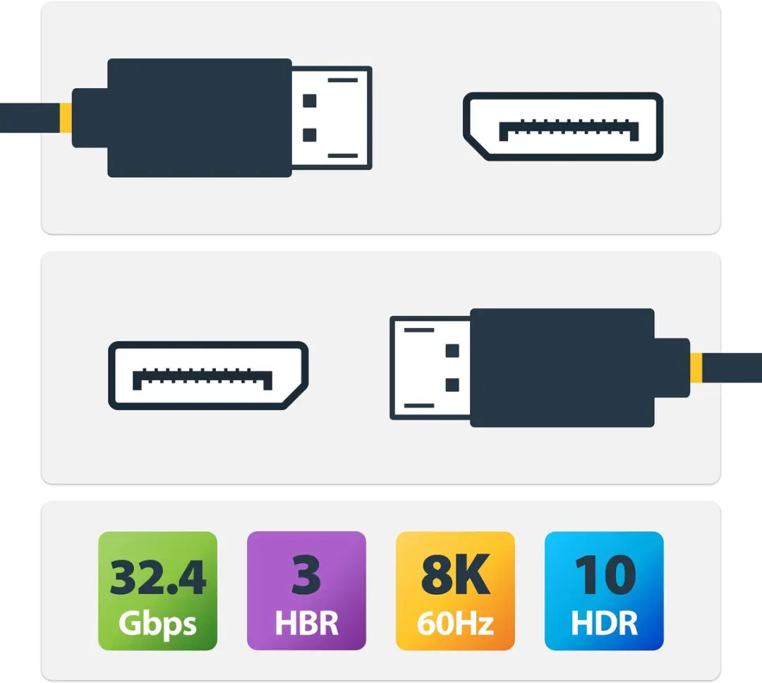 StarTech 8K-AOC-30M-DP-CABLE DisplayPort 1.4 Kabel - Zwart - afbeelding 4 van 6