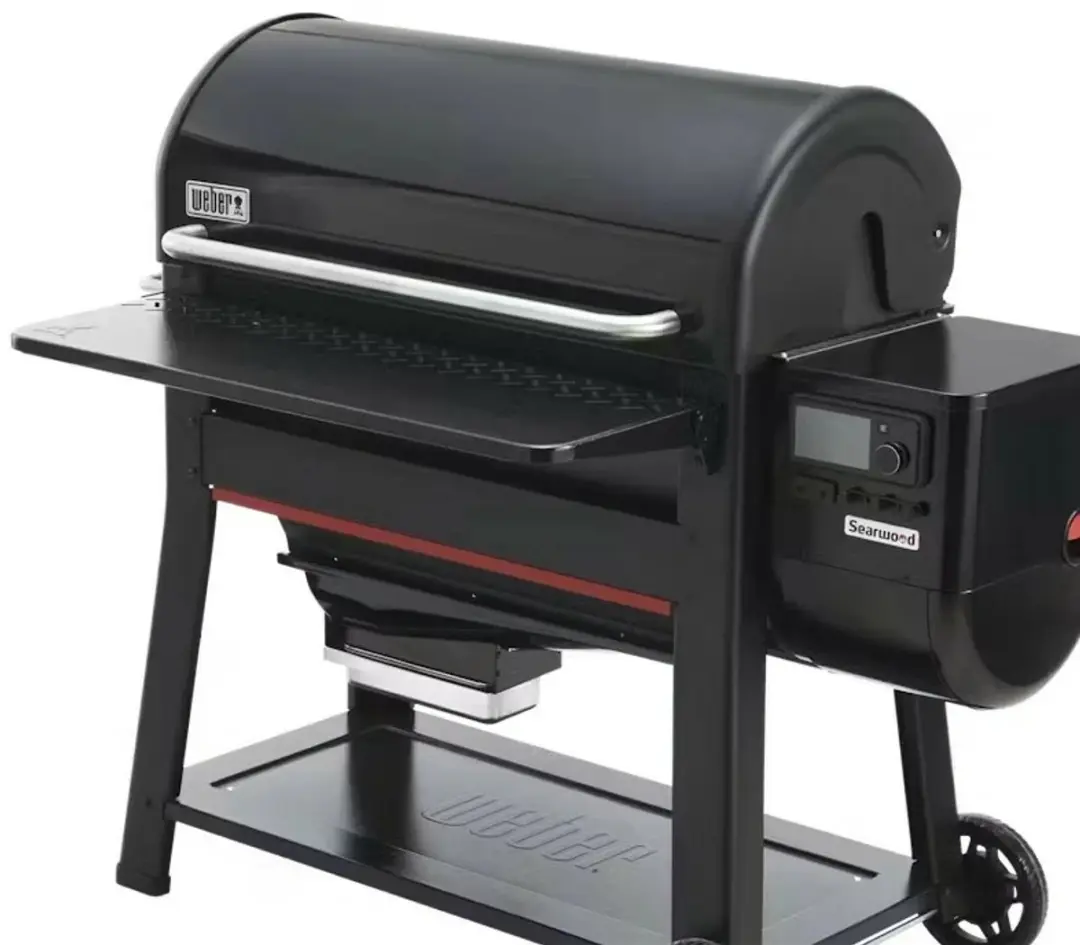 Weber Searwood XL 600 Werktafel Voorzijde
