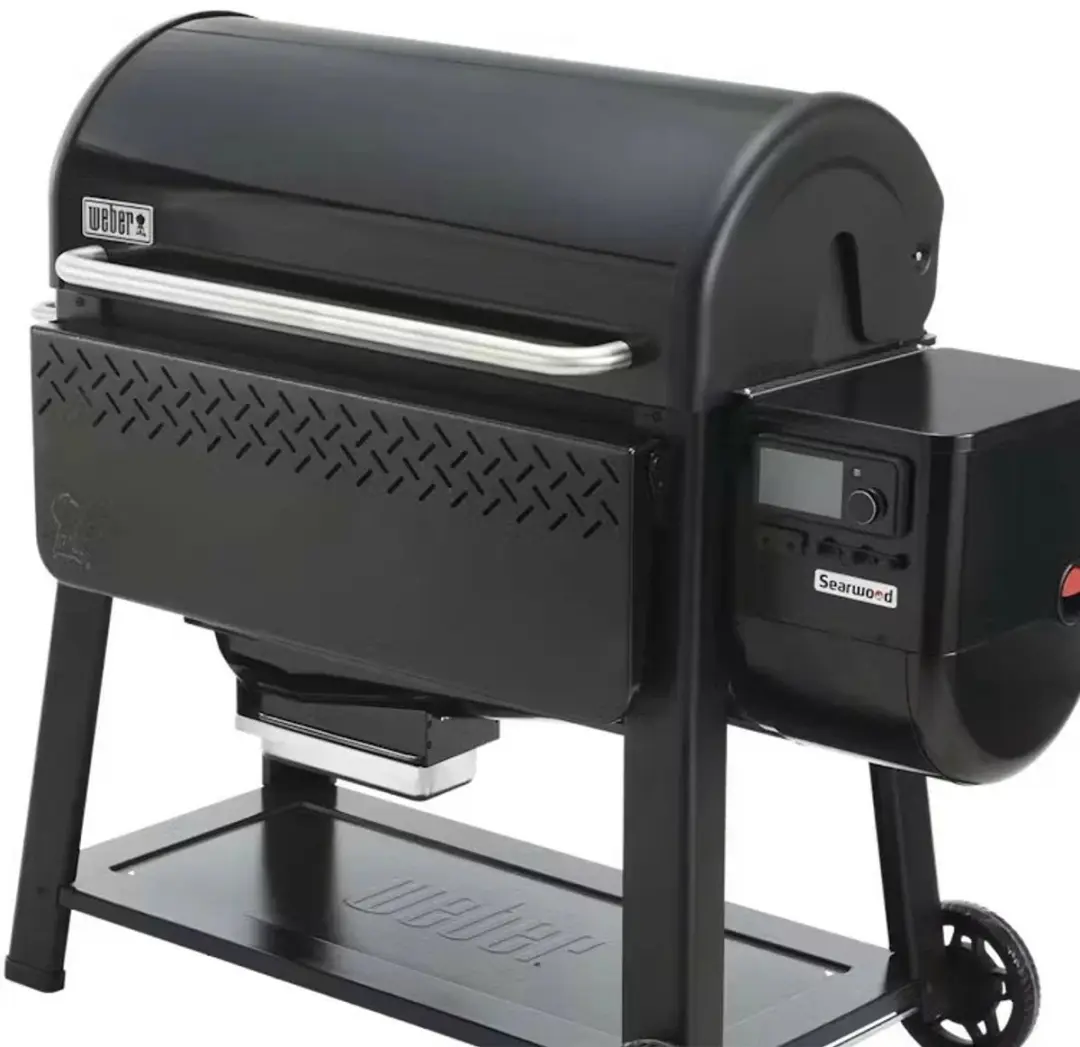 Weber Searwood XL 600 Werktafel Voorzijde - Zwart - afbeelding 3 van 3