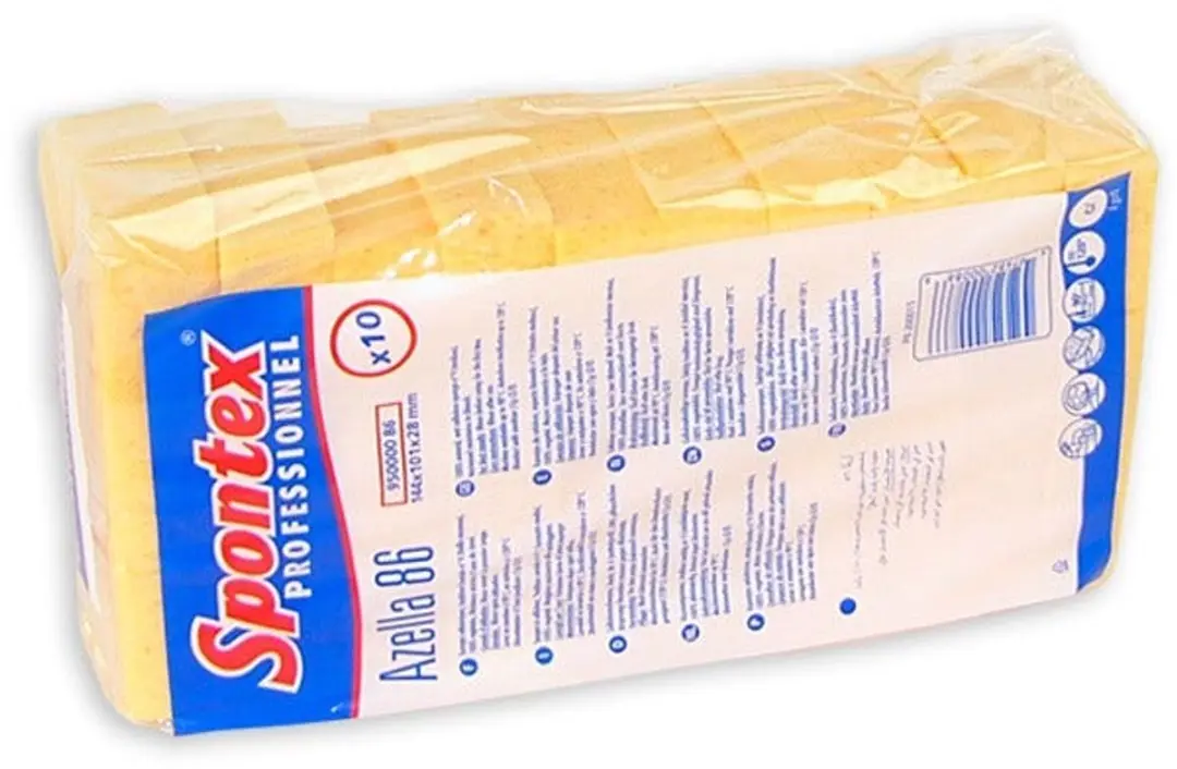 Spontex Azella 86 Glazenwasser Spons - 10 stuks - afbeelding 3 van 5