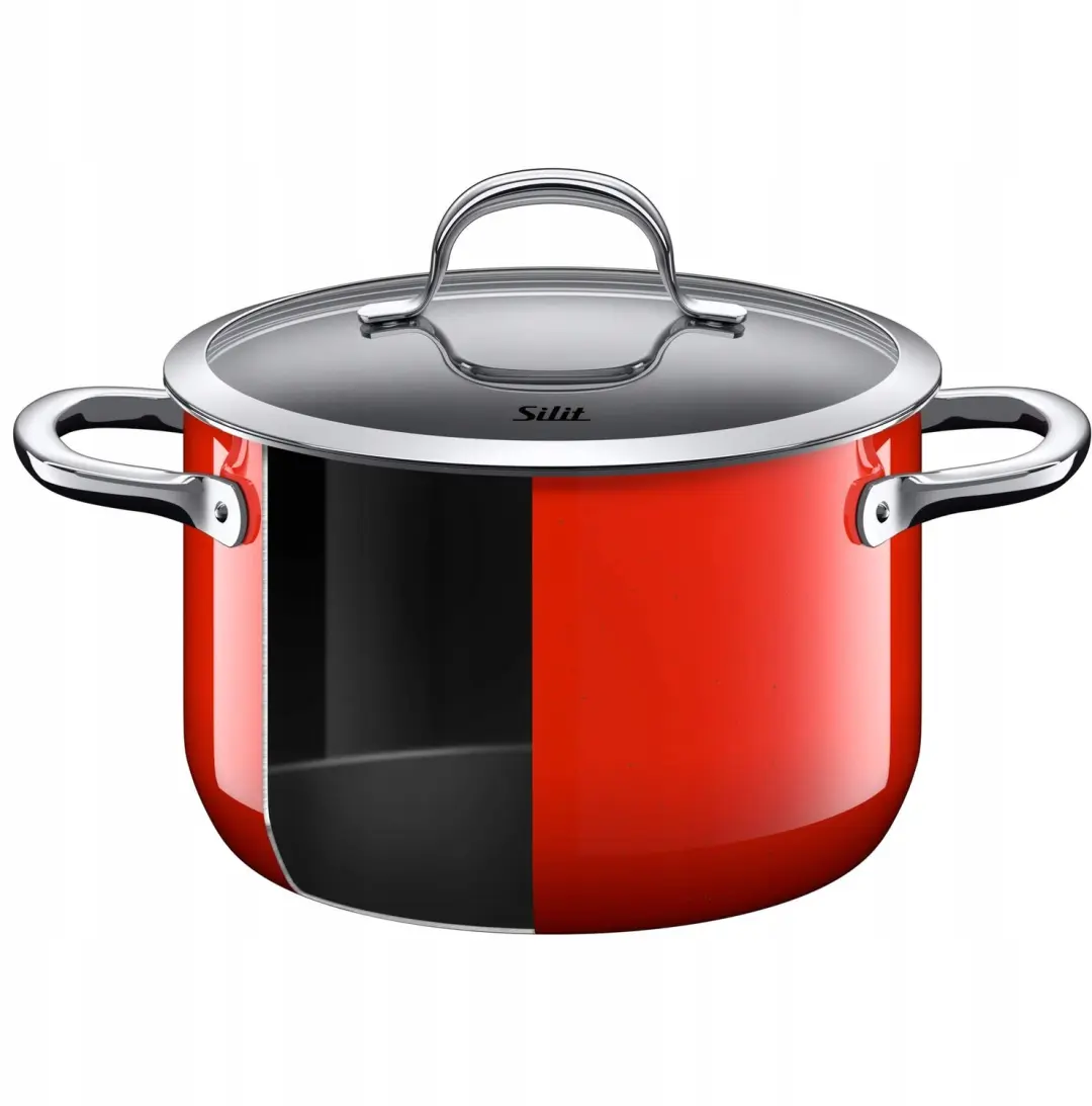 Silit Passion Red Kookpan 20cm - 2,4L - Inductie - Rood - afbeelding 2 van 5