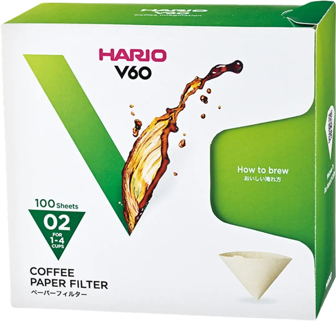 HARIO V60 Koffiefilters 02 VCF-02-100MK